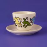 Bella Maison Keith Haring Colored Porselen 2'li Çay Fincanı Seti (220 cc) - Görsel 5