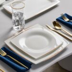 Karaca Fine Pearl Agate 58 Parça 12 Kişilik Yemek Takımı Gold - Görsel 2