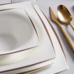 Karaca Fine Pearl Agate 58 Parça 12 Kişilik Yemek Takımı Gold - Görsel 4