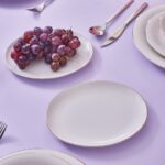 Karaca Stream Bone Realto 60 Parça 12 Kişilik Yemek Takımı Gold - Görsel 3