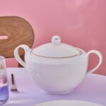 Karaca Stream Bone Realto 60 Parça 12 Kişilik Yemek Takımı Gold - Görsel 5