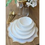 Rossev Yemek Takımı Modern Gold 24 Parça 6 Kişilik - Görsel 3