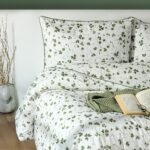 Cote Blanc Parlin  Pamuk Ranforce Tek Kişilik Biyeli Nevresim Takımı 160X220