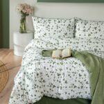 Cote Blanc Parlin  Pamuk Ranforce Tek Kişilik Biyeli Nevresim Takımı 160X220 - Görsel 5