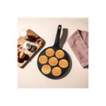 Nehir Siyah Alüminyum Döküm 27 Cm Krep Tavası - Görsel 3