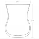 Paşabahçe 42801 Semaver Çay Bardağı 6'lı 285 cc (Büyük Boy) - Görsel 4