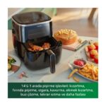 PHILIPS AIRFRYER XL HD9257/80 3000 SERISI 5.6 LT YAGSIZ FRITOZ - Görsel 3