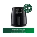 Philips HD9243/90 3000 Serisi Airfryer Large, Rapid Air Teknolojisi 4,1L, 7 Ayarlı Dokunmatik Ekran, Sıcak Tutma Özelliği, - Görsel 3