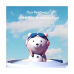 Pabiflo Çift Nozullar Ufo Nemlendirici Masaüstü Hava Nemlendirici Sevimli Gezegen Ayı LED Işık Ultrasonik Uçucu Yağ Difüzörü F (Yurt Dışından) - Görsel 4