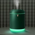 Pabiflo LED Işık ile 1000ML Hava Nemlendirici Uçucu Yağ Difüzörü Ultrasonik Nemlendiriciler Aromaterapi Difüzör Beyaz (Yurt Dışından) - Görsel 3