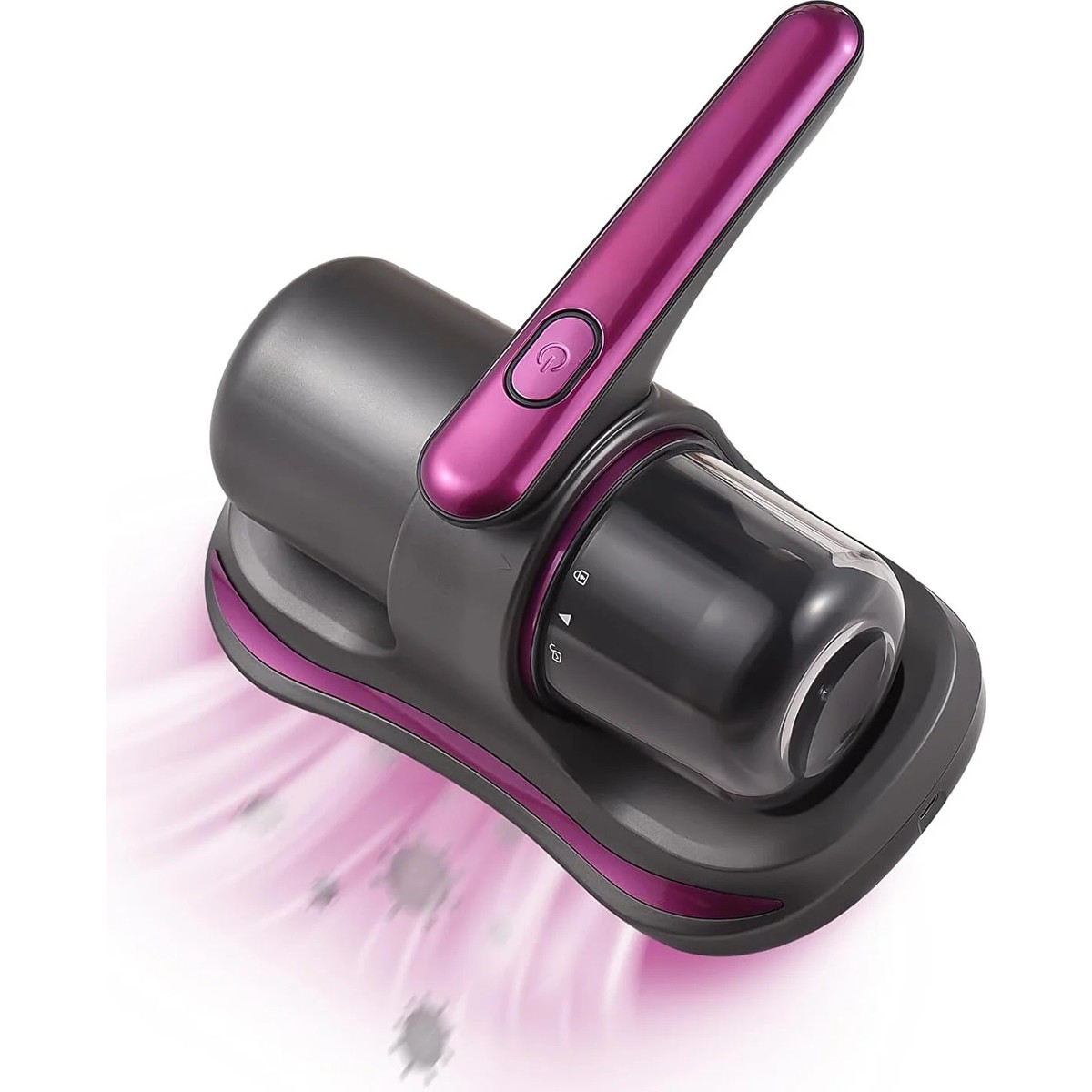 110000633748859.jpg Enshall Şarjlı Mini Uv-C Işınlı El Süpürgesi Çarşaf Yastık Tüy Temizleme Makinesi 5000-8000PA 100W - Görsel 1