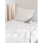 Homewell Saf Bambu Hipoalerjenik Bebek Uyku Seti Ayıcık Desen Beyaz - Görsel 4