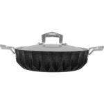 Emsan Diagon Döküm Granit 26 cm Karnıyarık Tencere Siyah - Görsel 3