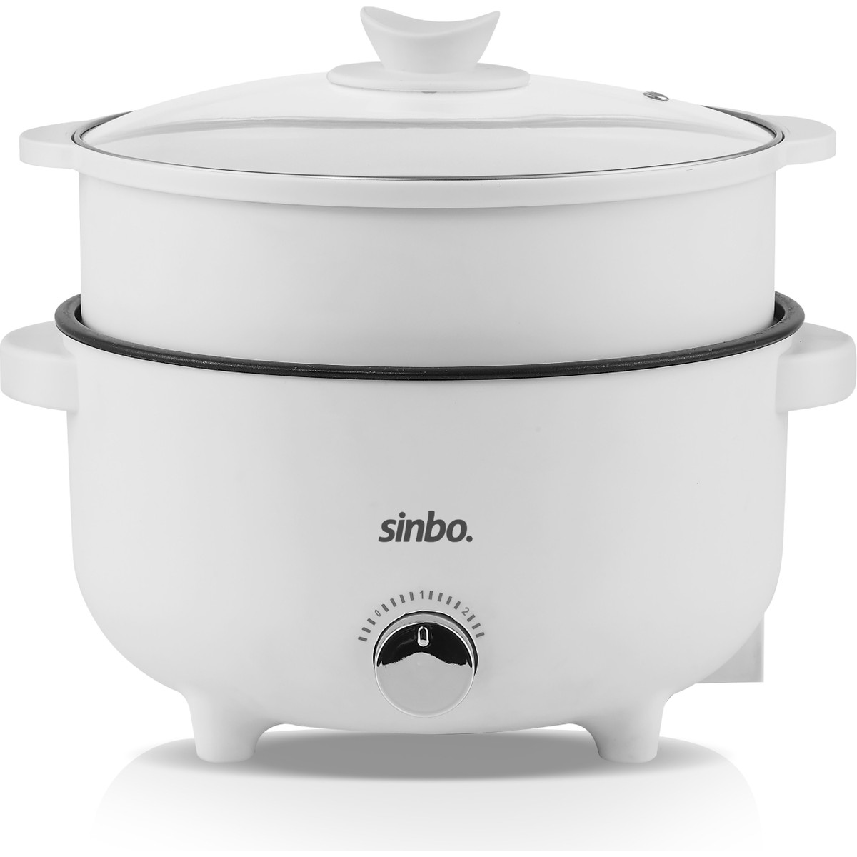 110000640586595.jpg Sinbo 3 Litre Çok Fonksiyonlu Buharlı Pişirici Güveç, Pilav, Çorba, Haşlama 700W SCO-5061 - Görsel 1