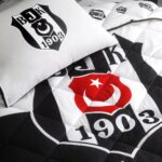 Taç Beşiktaş Logo Tek Kişilik Yorgan Seti Taç Uyku Seti - Görsel 2