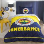 Taç Fenerbahçe Logo Tek Kişilik Yorgan Seti