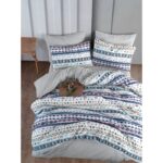 My Story Mystory Lastikli Çarşaflı Çift Kişilik Nevresim Takımı Diamente - Görsel 4