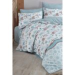 My Story Mystory Lastikli Çarşaflı Çift Kişilik Nevresim Takımı Yılbaşı - Görsel 2