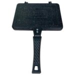 Nishev Lüx Döküm Granit Ocak Üstü El Tost Makinesi - Görsel 2