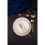 Bambum Naz 24 Parça Yemek Takımı Beyaz - Görsel 3