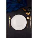 Bambum Naz 24 Parça Yemek Takımı Beyaz - Görsel 4