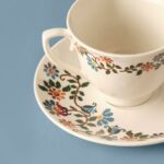 Bella Maison Vintage Porselen 6'lı Kahve Fincanı Takımı Mavi (90 Cc) - Görsel 3