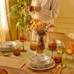 Bella Maison 48 Parça 12 Kişilik Yeşil Stoneware Yemek - Görsel 3