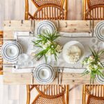 Bella Maison Vanessa Stoneware 48 Parça 12 Kişilik Yemek Takımı Mavi - Görsel 3