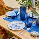 Bella Maison Vanessa Stoneware 48 Parça 12 Kişilik Yemek Takımı Mavi - Görsel 4