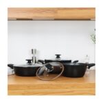 Serenk Excellence 7 Parça Granit Tencere Seti - Görsel 3