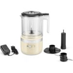 KitchenAid 5KFCB519EAC Kablosuz 1,19 L Mutfak Robotu Almond Cream - Görsel 2