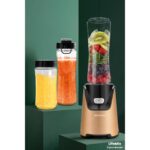 Goldmaster Lifemix Buz Kırma Özellikli Gold 2 Adet Bpa Free Tritan Şişeli Kişisel Personal Smoothie Blender