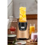 Goldmaster Lifemix Buz Kırma Özellikli Gold 2 Adet Bpa Free Tritan Şişeli Kişisel Personal Smoothie Blender - Görsel 3
