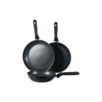 Serenk Excellence 3 Adet Granit İndüksiyon Tabanlı Tava Seti, 20-24-28 cm