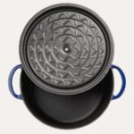 Sürel Parlak Koyu Mavi Yuvarlak Derin Tencere 20 Cm. - Görsel 3