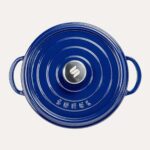 Sürel Parlak Koyu Mavi Yuvarlak Derin Tencere 28 Cm. - Görsel 4