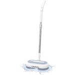 Kumtel Şarjlı Kablosuz Mop Paspas - Güçlü Döner Başlık ve Otomatik Su Püskürtme ile Pratik Ev Temizliği, 0.8L Toz Haznesi