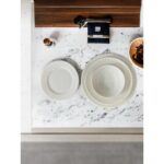 Tulu Porselen 24 Parça 6 Kişilik Yemek Takımı - Çeyiz - Görsel 2