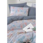 My Story Lastikli Çarşaflı Tek Kişilik Nevresim Takımı Maps - Görsel 3