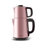 Karaca Tea Break Rosegold Inox Çelik Su Isıtıcı & Çay Makinesi - Görsel 4