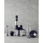 English Home Rmb 3001 4 Bıçaklı Multi Blender Seti Siyah-Krom