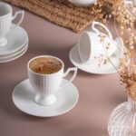 İstanbul Porselen Istanbul Porselen Mahir 6'lı Kahve Fincan Takımı 90 ml - Görsel 3