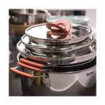 Tefal Optispace Çelik Tencere Seti - 6 Parça - Görsel 4