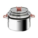 Tefal Optispace Çelik Tencere Seti - 6 Parça - Görsel 5
