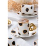 Acar Valencia 6 Kişilik Kahve Fincanı Takımı - 90 Ml