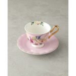 English Home Vanilla New Bone China 4 Parça 2 Kişilik Çay Fincanı Takımı Açık Pembe - Görsel 2