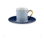 Jumbo Navy 2 Kişilik Kahve Fincan Takımı 90 ml - Görsel 5
