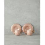 English Home Polka New Bone China 4 Parça 2 Kişilik Kahve Fincan Takımı Pudra - Görsel 2