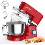 BETRY Stand Mikser 1500W 7.5 QT (7,1 LT) Tilt-Head Elektrikli Mutfak Şefi (Türkiye Garantili)