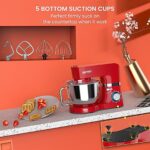 BETRY Stand Mikser 1500W 7.5 QT (7,1 LT) Tilt-Head Elektrikli Mutfak Şefi (Türkiye Garantili) - Görsel 3